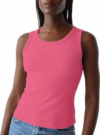 Michael Stars Kendall Tank In Dragonfruit
