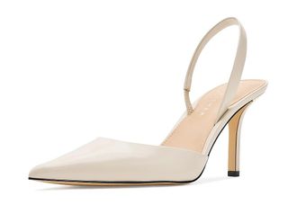 Marc Fisher Noland Womens Shoes Cream Leather : 9.5 M