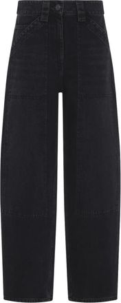 Co Jean con Bolsillos de Parche - Jeans - Mujer - Negro - W27