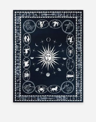 Dolce & Gabbana Silk Blanket Doubled With Wool - Plaid Multicolor Onesize