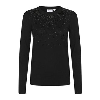 Saint Tropez Mujer, Jerseys, Negro, Talla: XL