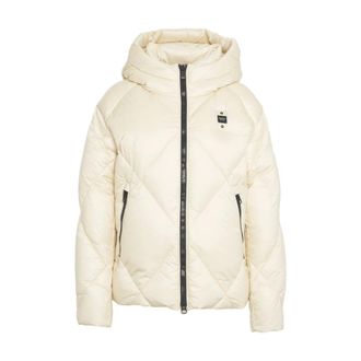 Blauer Dames, Jassen, Wit, Maat: S Nylon