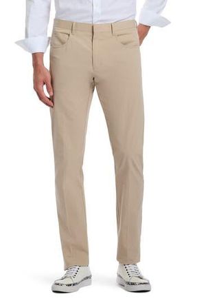 Robert Graham Rayburn Jacquard Straight Leg Pants in Tan at Nordstrom Rack, Size 30