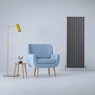 MonsterShop Designer Flat Panel Radiators Anthracite Grey 1600mm x 560mm