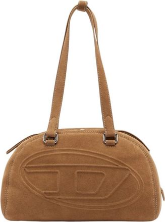 Diesel Borsa a spalla 1DR Dome - - Bags - Donna - Marrone - ONE SIZE