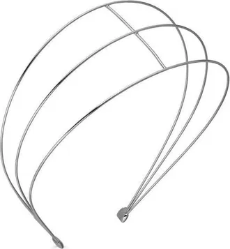 Epona Valley Petite Saint Germaine Headband in Silver at Nordstrom