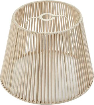 QAZQA Pantalla exterior cuerda beige IP54 40/28/30