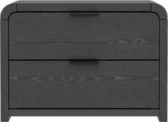 Manhattan Comfort Grace Modern 28In Nightstand (2-Drawer)