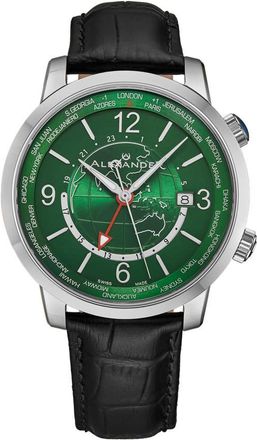 Alexander Alexander 2 Quartz Green Dial Mens Watch A171A-04