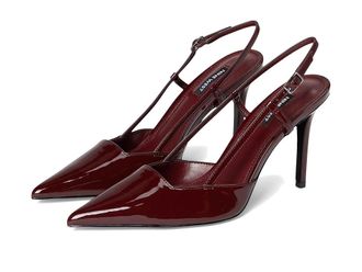 Nine West Mianda Womens Shoes Dark Red Patent : 8.5 M, Synthetic