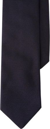 Brooks Brothers Zijden Effen Stropdas - Heren - Stropdassen - Blauw - ONE Size - Accessoires