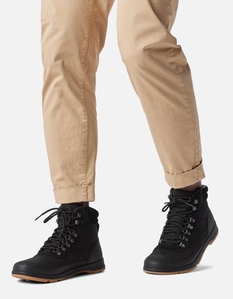 Sorel Mens Sorel ANKENY II HIKER PLUS Mens Hiker Boots Black - Size: 10