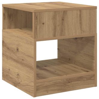 vidaXL Mesa Auxiliar Roble Artisan 40,5 X 40 X 45 Cm Vidaxl