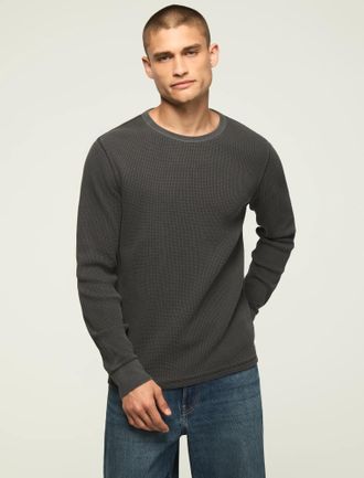 Lucky Brand Mens Thermal Long Sleeve Tee