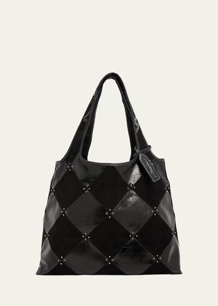 3.1 Phillip Lim Quilted Patchwork Market Tote Bag