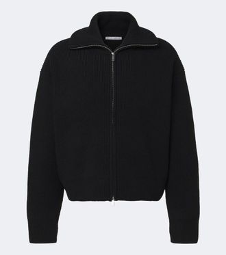 STUDIO NICHOLSON Sandos ribbed-knit wool zip-up sweater