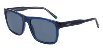 Lacoste L6025S 410 Mens Sunglasses Blue Size 56