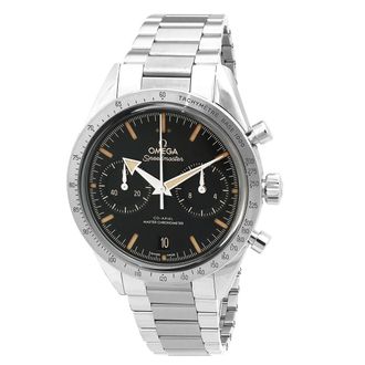 Omega Pre-owned Omega Speedmaster Chronograph Black Dial Mens Watch 332.10.41.51.01.001