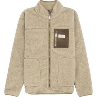 Amundsen & Scott Heroes Wool Fleece Jacket Mens in Natural at Nordstrom, Size X-Large Eu