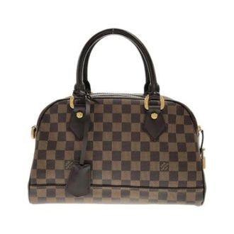 Louis Vuitton Pre-owned Vintage Coated Canvas Handbag - Dames - Pre-owned - Bruin - Maat: ONE Size