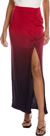 Chaser Silky Midi Skirt