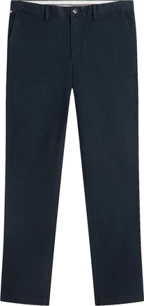 Tommy Hilfiger Broeken, Heren, Blauw, W32 L32, Chinos