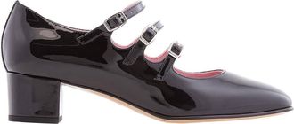 Carel Kina Triple Strap Mary Jane Pumps
