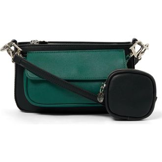 Urban Originals Sunshine Vegan Leather Crossbody Bag in Black at Nordstrom Rack