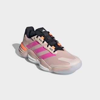 adidas Hallenschuh ADIDAS PERFORMANCE STABIL 16 INDOOR, Damen, Gr. 38,5, blush pink, lucid pink, core schwarz, Synthetik, Textil, Schuhe Hallenschuh