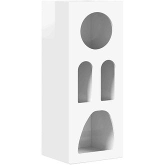 vidaXL Aparador Brillante 40 X 35 X 100.5 Cm Madera De Ingenier&iacute;a Vidaxl