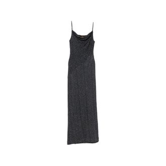 Missoni Zigzag-knit Cowl-neck Maxi Dress