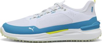 Puma Puma Mens Ignite Elevate X, Puma White-Speed Blue-Apple Spritz, 11.5