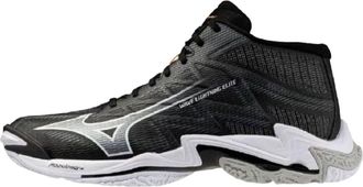Mizuno Wave Lightning Elite Mid Black White V1GA260552