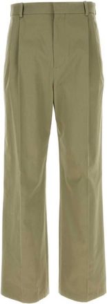 Loewe Army green cotton pant