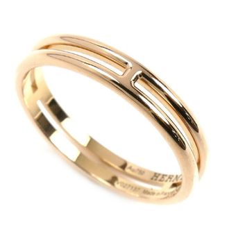 Herm&egrave;s Pink Gold Pink Gold (18K) Band Ring (Pre-Owned)