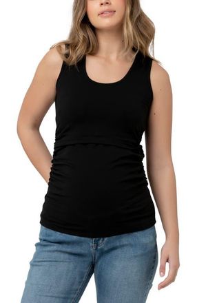Ripe Organic Nursing Tank in Black at Nordstrom, Size X-Large