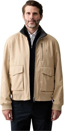 Trussardi Harrington Jas - Heren - Zomerjassen - Beige - XL - Katoen - Jassen