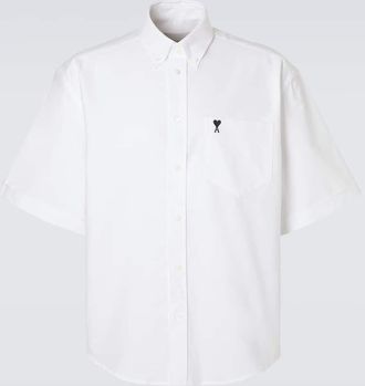 Ami Camicia in popeline di cotone