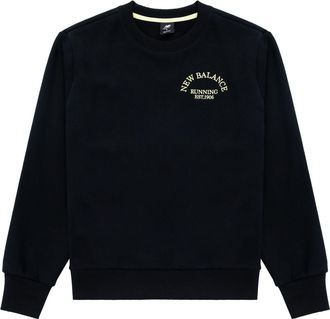 New Balance Casual Sport Sweatshirt Asia Sizing Black AMT31311-BK