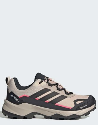 adidas Terrex skychaser AX5 Gore-Tex sneakers da trekking beige e nere-Neutro