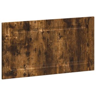 vidaXL Testiera Da Muro Utrecht Rovere Fumo Legno Ingegnerizzato Vidaxl