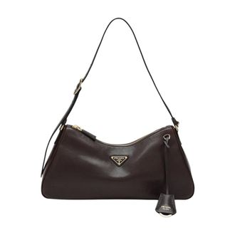 Prada Schoudertas - Dames - Tassen - Bruin - Maat: ONE Size