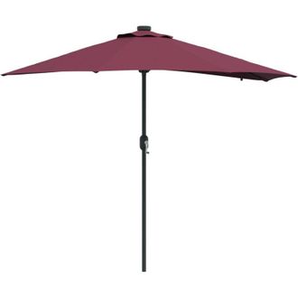 vidaXL Parasol De Jard&iacute;n Rojo Burdeos 294 X 150 X 223 Cm Tela Vidaxl