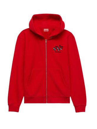 Kenzo Felpa con cappuccio e zip in cotone Kenzo Kenzo Sounds