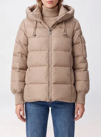 Pinko Piumino corto in nylon trapuntato idrorepellente con zip