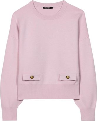 Luisa Cerano Turtleneck Sweater - Dames - Sweatshirts - Roze - L - Hoodies & sweatvesten
