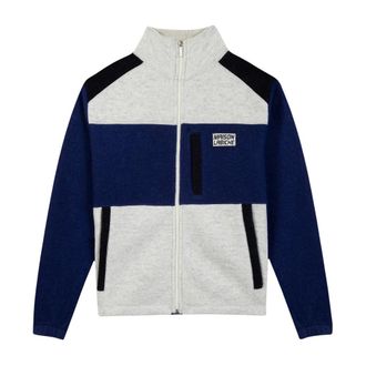 Maison Labiche Polaire Fleece Jacket - Heren - Sweatshirts & Hoodies - Veelkleurig - Maat: L Fleece