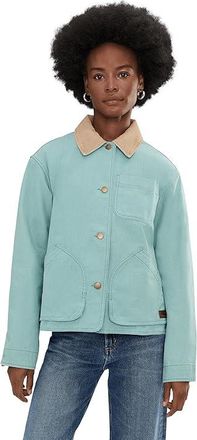 L.L.Bean Lightweight Field Jacket Womens Jacket Oyster Blue : LG, Cotton