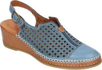 Manitu Womens 820001-51 Sandal, Blau, 10 UK