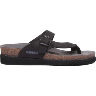 Mephisto Helen Sandal - female - Mephisto - Flip Flops - Black - 7 UK - Shoes